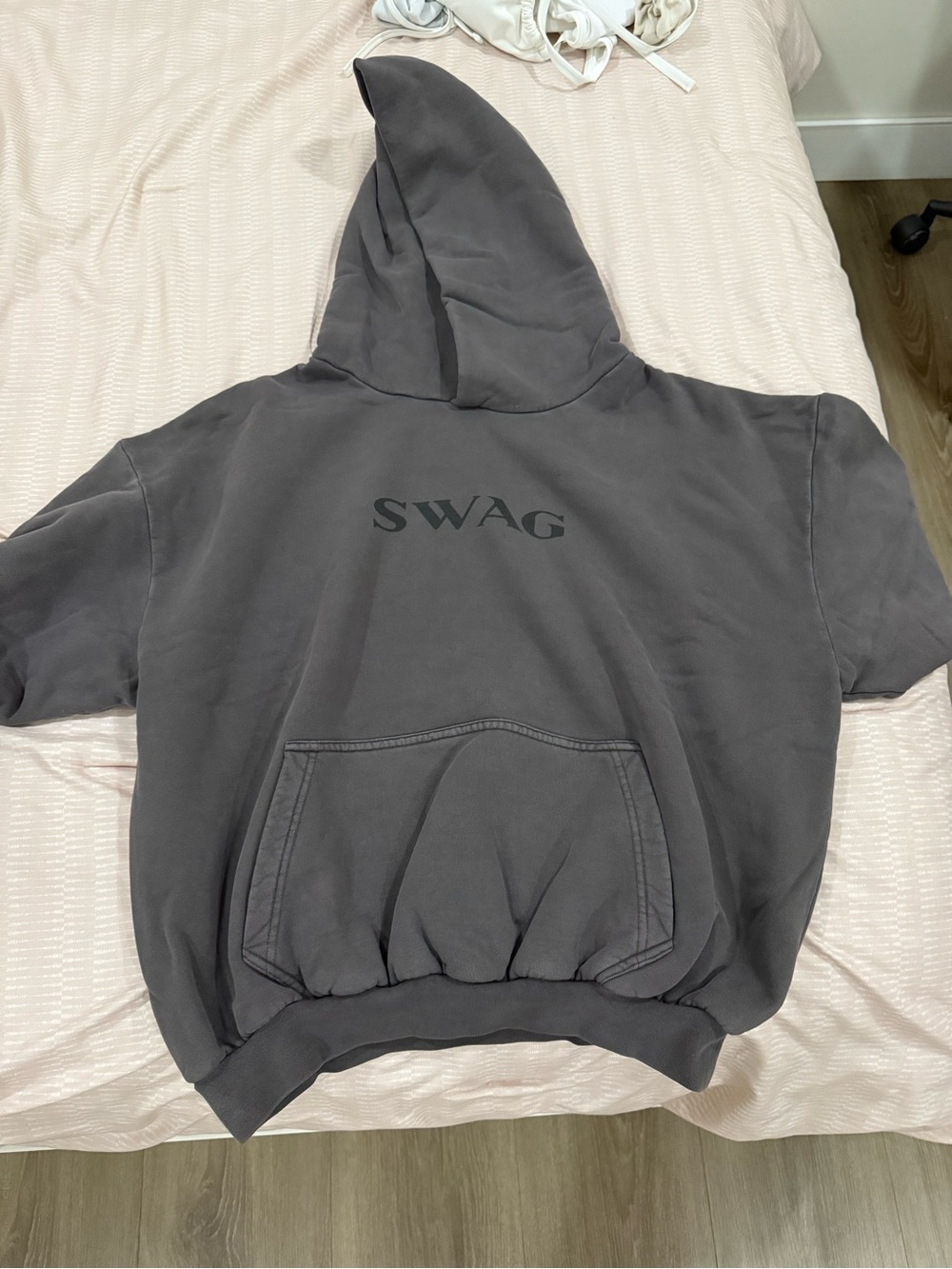 SKYLRK Coachella 2026 Justin Bieber Gray Hoodie